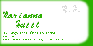marianna huttl business card